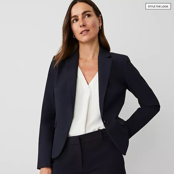 Ann Taylor One Button Blazer, 10P, Tags On! - Picture 1 of 4